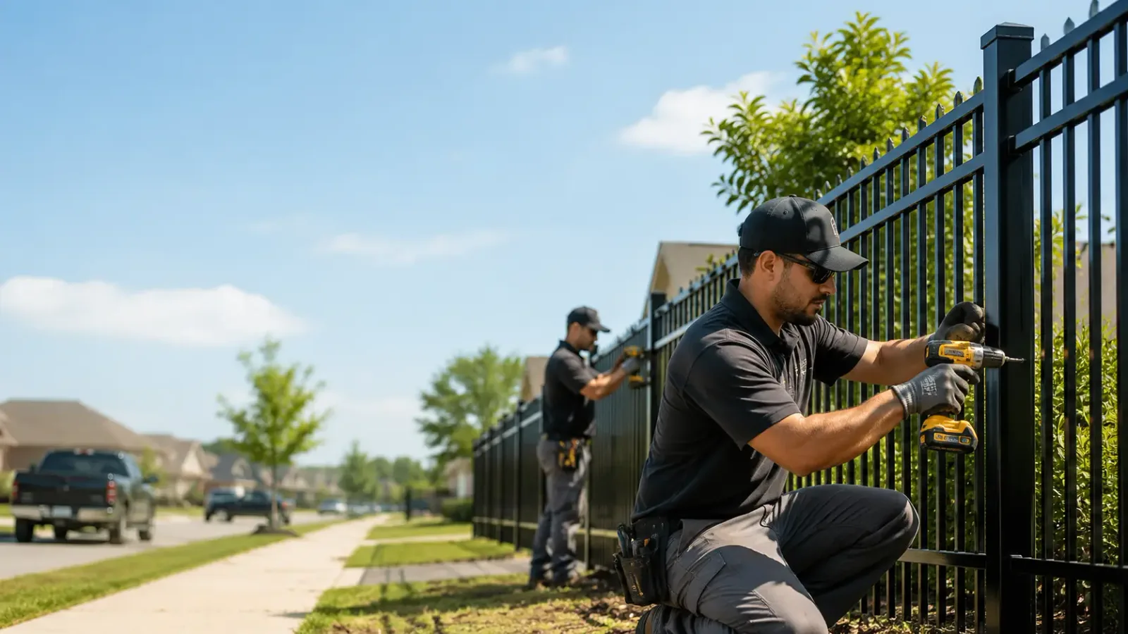 Metal Fence Installation in Berne, IN